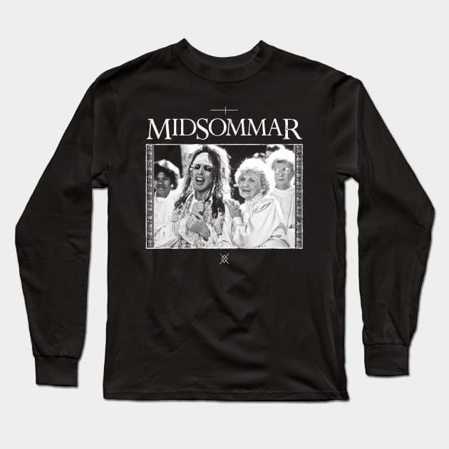 Midsommar x The Wedding Singer Mashup Parody Long Sleeve T-Shirt by thespookyfog